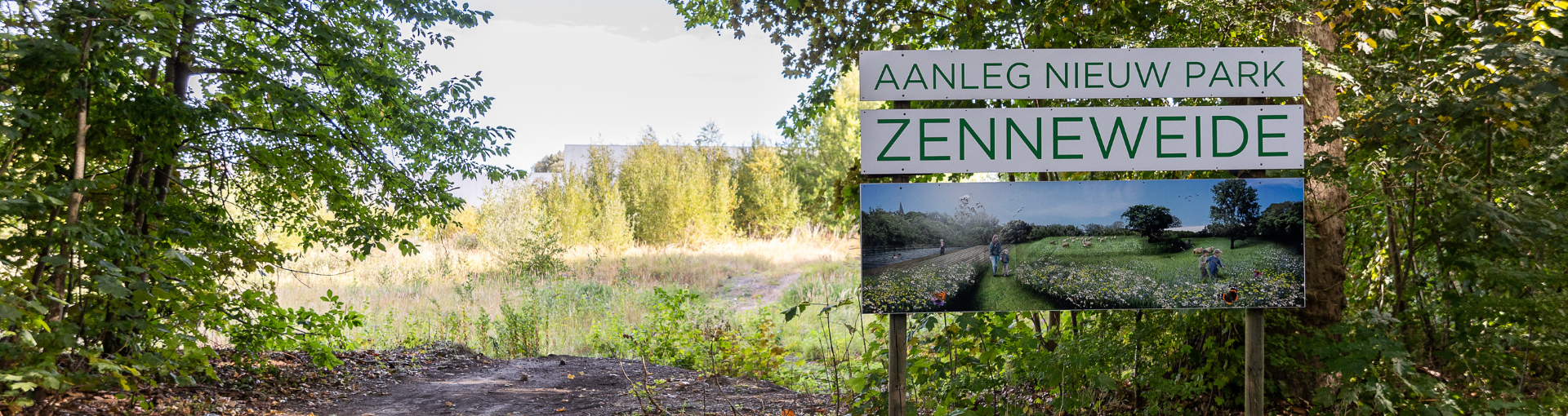 Aanleg nieuw park Zenneweide