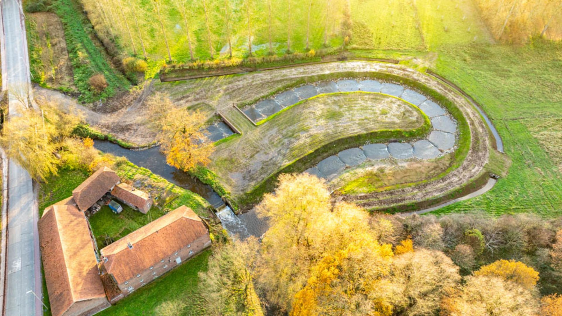 Vispassage aan de Rentfortmolen in Bilzen