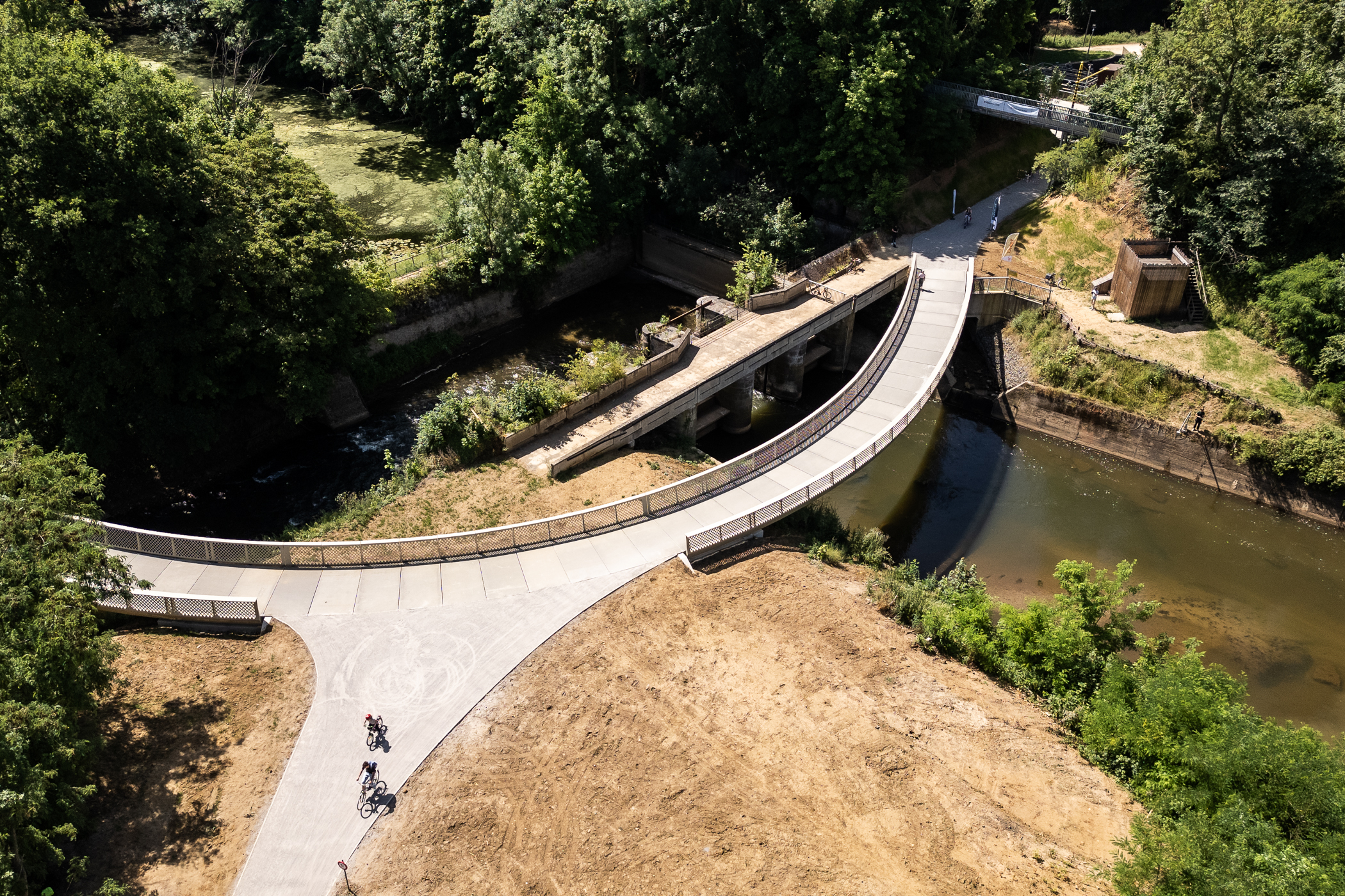 Saspoortbrug in Diest