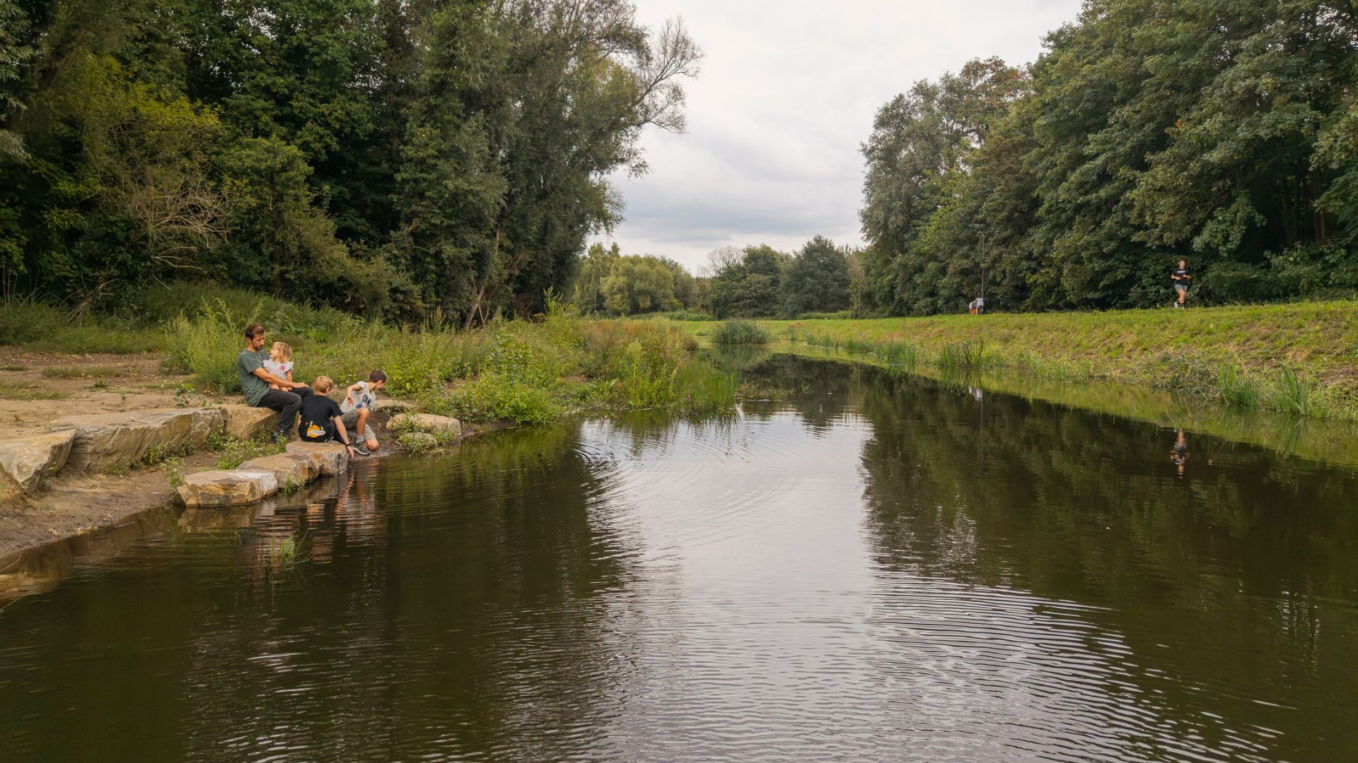Belevingselementen brengen je dichter bij de Vrouwvliet