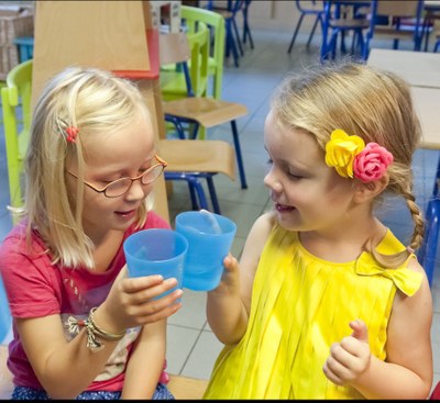 kraantjeswater op school
