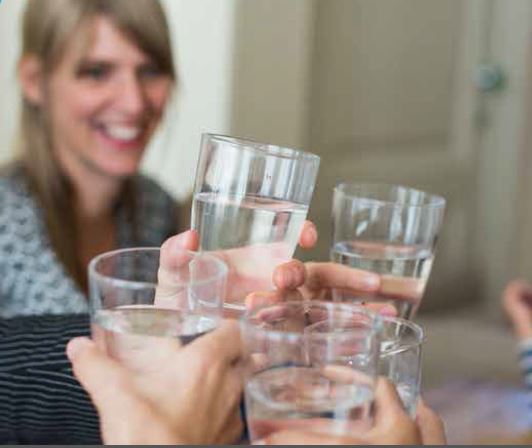 Klink mee op gezond water